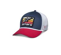 Alpinestars Selica Trucker Hat Casquette de Baseball Homme Marine/Rouge/Blanc OS