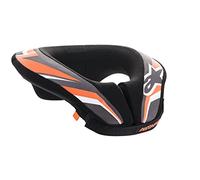 Alpinestars Sequence Garde-Cou de Motocross pour Jeunes (Black/Orange,L/XL)