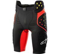 Alpinestars Séquence Pro Short Moyen Noir/Rouge