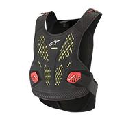Alpinestars Sequence Protecteur thoracique, noir-rouge, taille XS S