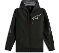 Alpinestars Sessions V3, sweat à capuche zippé XS Noir/Gris Noir/Gris