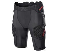 Alpinestars Short de protection Bionic Pro Noir/Rouge Taille XL