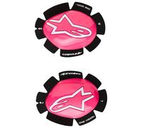 Alpinestars Glisseurs de genoux GP Plus Taille unique Fuchsia Néon/Blanc