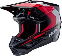 Alpinestars Casque S-M5 Honda à croix L Noir/Rouge/Blanc