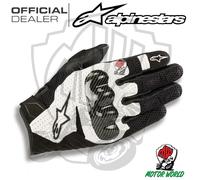 Alpinestars Gants Moto SMX-1 Air V2 Blanc/Noir Taille M