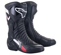 Alpinestars SMX-6 V2 Bottes de Moto pour homme (noir-blanc-gris-rouge) 44 43