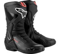 Alpinestars SMX-6 V3, bottes 46 EU Noir/Rouge Néon Noir/Rouge Néon