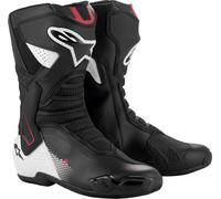 Alpinestars SMX-6 V3, bottes 47 EU Noir/Blanc/Rouge Noir/Blanc/Rouge