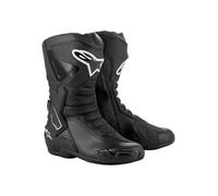 Alpinestars SMX-6 v3 Drystar Bottes de moto imperméables avec protection certifiée CE, design durable, confort et ventilation supérieurs pour toutes les saisons, noir, 42.5 EU