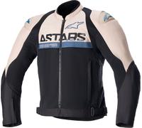 Alpinestars SMX Air Veste textile de moto perforée, noir-beige, taille M pour homme