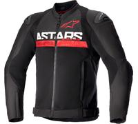 Alpinestars SMX Air, veste en textile S Noir/Rouge Néon Noir/Rouge Néon