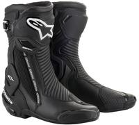 Alpinestars SMX Plus v2 Bottes de moto, noir, taille 48 pour homme