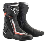 ALPINESTARS Bottes SMX Plus V2 Black / White / Red Fluo 46