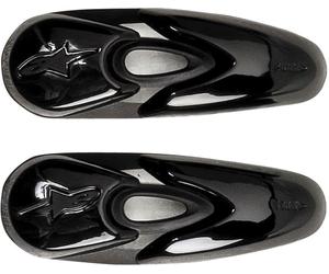 Alpinestars SMX-R/Supertech R, glissement des orteils Noir Noir