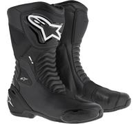Alpinestars SMX S Bottes de moto, noir, taille 39 pour homme