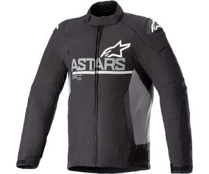 Alpinestars SMX Veste textile de moto imperméable, noir/gris, Taille L
