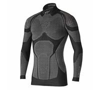 Alpinestars Sous-vêtement Ride Tech Winter manches longues Noir/Gris XS-S Homme