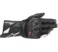 Alpinestars SP-2 V3 Gants de moto, noir-blanc, taille L