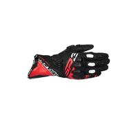 Alpinestars SP-3 Gants de Moto, Noir/Rouge, Taille XL