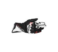 Alpinestars SP-3 Gants de Moto, Schwarz/weiß/Neon-Rot, XL