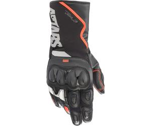 Alpinestars SP-365, gants Drystar L Noir/Rouge Néon/Blanc Noir/Rouge Néon/Blanc