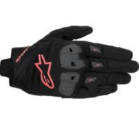 Alpinestars Sp X 1 Gants de moto, Noir/Rouge néon, Taille L