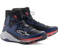 Alpinestars Speedforce XR Chaussures de moto, noir-rouge-bleu, taille 42 pour homme