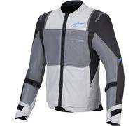 Alpinestars ST-2 Air, veste en textile S Gris Clair/Gris/Noir/Bleu Clair Gris Clair/Gris/Noir/Bleu Clair