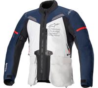 Alpinestars ST-7 2L Gore-Tex Veste textile de moto imperméable, gris-bleu, taille 2XL pour homme