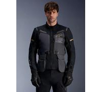 Alpinestars ST-7 2L Gore-Tex Veste textile de moto imperméable, noir-gris, taille L pour homme