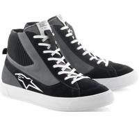 Alpinestars Stated Chaussures de moto, Noir/Gris/Blanc, Taille 11 (44)