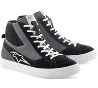 Alpinestars Stated Chaussures de moto, Noir/Gris/Blanc, Taille 9 (42)