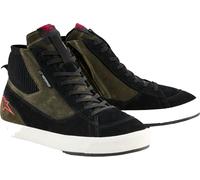 Alpinestars Stated Chaussures de moto, Vert/Noir, Taille 6,5 (38,5)