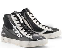 Alpinestars Stated Flair Chaussures moto, Noir/Blanc, Taille 11