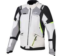 Veste Moto Alpinestars Stella Andes V4 Drystar Femme Gris glace/Noir/Jaune fluoM Gris glace,Noir,Jaune fluo