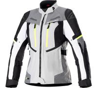 Alpinestars Stella Bogota Pro Drystar® imperméable dames moto textile veste, gris, Taille XL