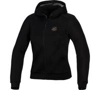 Alpinestars Stella Chrome Superairflow Sweat à capuche moto pour femmes, noir, Taille S