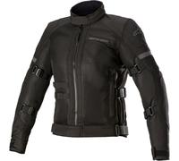Alpinestars Stella Crosshill WP Air Veste textile de moto pour dames, noir, taille XL pour femmes