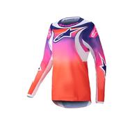 Alpinestars Stella Fluid Wurx Jersey (Multicolore/Blanc, XS)