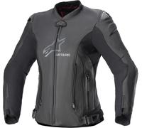 Alpinestars Stella Gp Plus V4, veste en cuir/textile pour femmes 42 Noir/Noir Noir/Noir