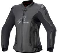 Alpinestars Stella Gp Plus V4, veste en cuir/textile pour femmes 50 Noir/Noir Noir/Noir