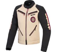 Alpinestars Stella Grace Veste textile moto pour dames, beige/noir, Taille 2XL