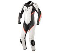 Alpinestars Stella Kira Combinaison de cuir de moto femmes One Piece, noir-blanc, taille 44