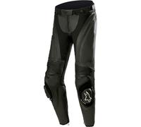 Alpinestars Stella Missile V3, pantalon en cuir pour femmes 50 Noir/Noir Noir/Noir