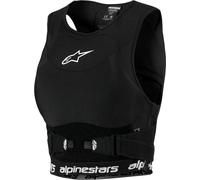 Alpinestars Stella Plasma, gilet de protection pour femmes M Noir/Blanc Noir/Blanc