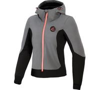 Alpinestars Sweat à capuche polaire zippé Stella Radium Tech Femme Gris/Noir Taille S