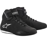 Alpinestars Stella Sektor Imperméable chaussures de moto de dames, noir-argent, taille 38 pour femmes