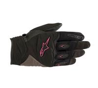 Alpinestars Stella Shore Gants Moto D'Été Légers Pour Femmes Courts Textile Noir