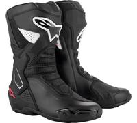 Alpinestars Stella SMX-6 V3 Bottes de moto pour femmes, noir-blanc-rose, taille 43