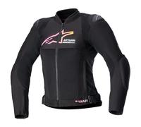 Alpinestars Stella SMX Air Veste textile de moto perforée pour dames, schwarz/fuchsia, S